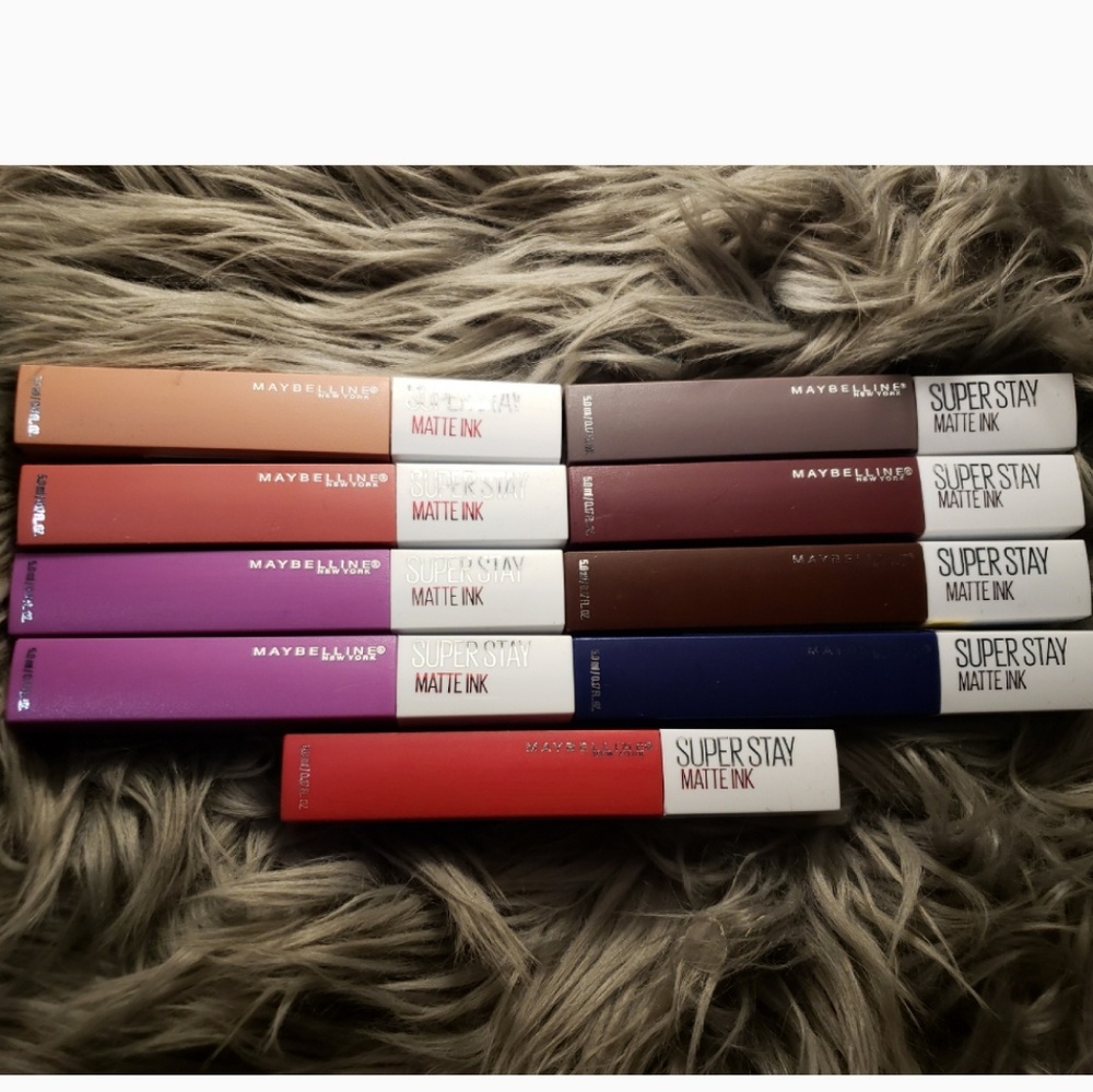 Maybelline + L'oréal lipstick all brand new!!!!!!!